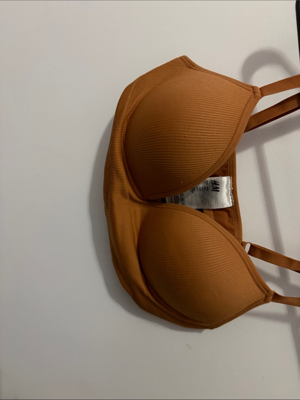 H&M Padded Bra in Warm Rust Brown